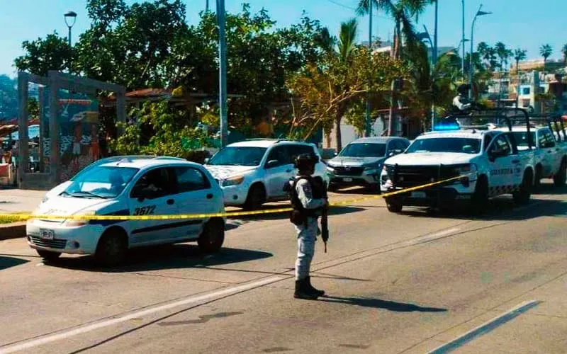 Taxista es herido a balazos en Hornos de Acapulco