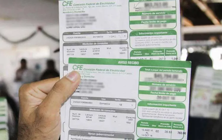 CFE dejará de enviar recibo impreso a estos usuarios en 2024