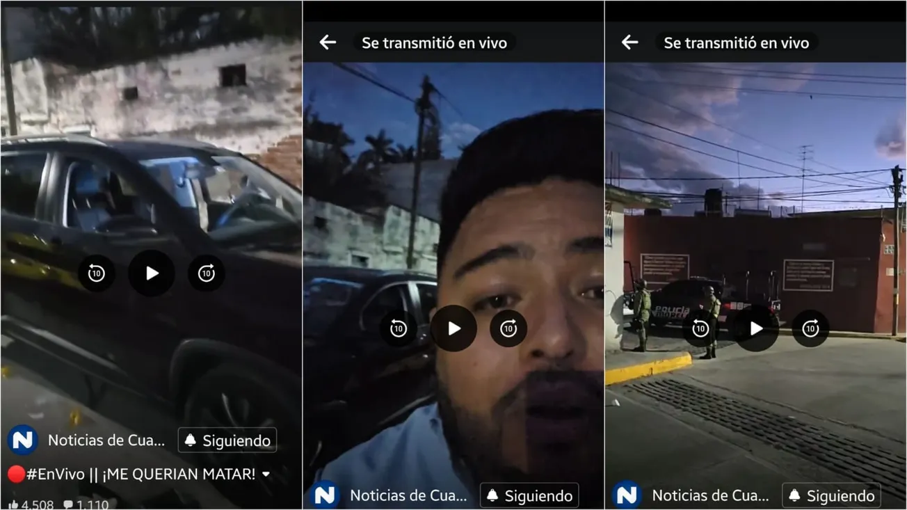 Muere uno en ataque a periodista en Cuautla, Morelos