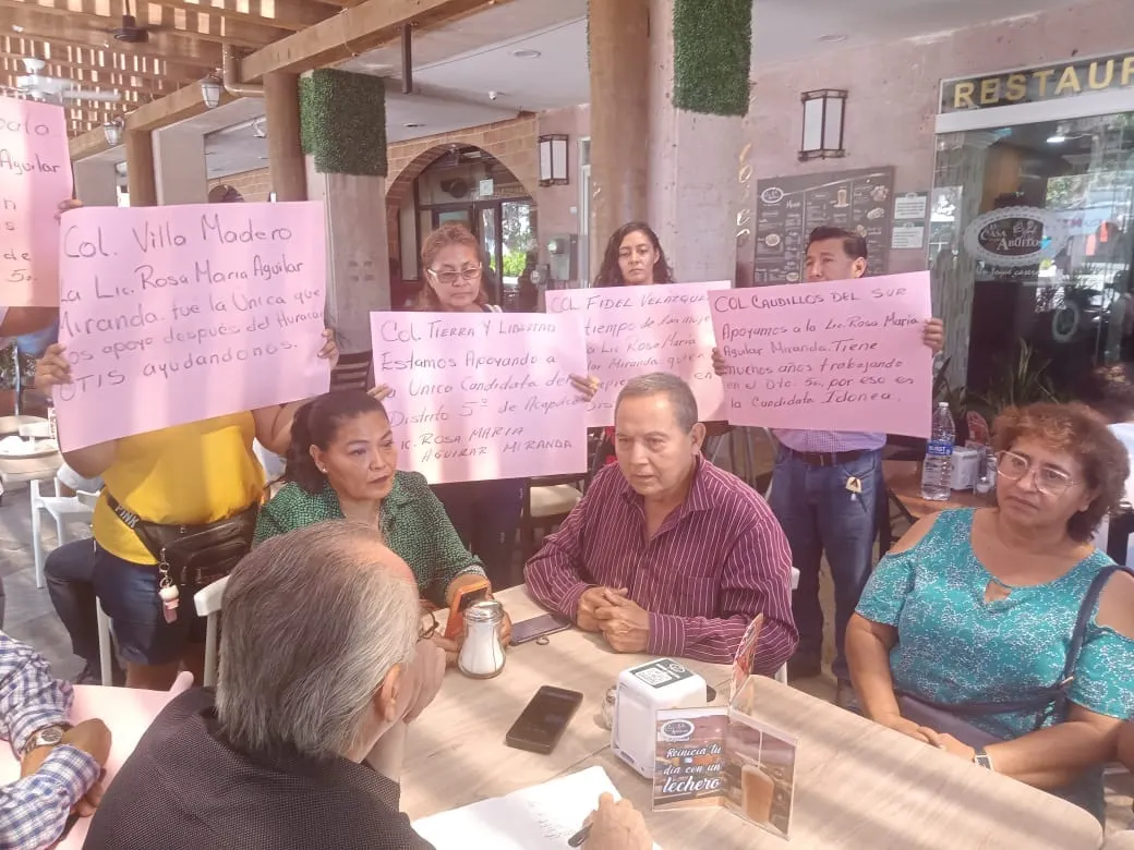 Denuncian imposiciones de Morena en el distrito 5 local