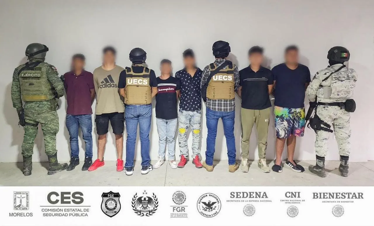 Caen seis con arsenal en Yecapixtla, Morelos