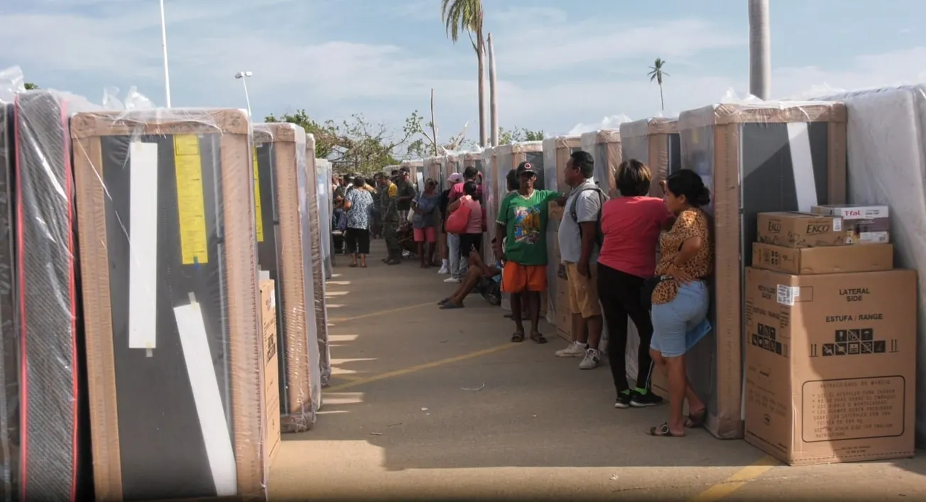 Por falta de estufas, suspenden entrega de enseres en Acapulco