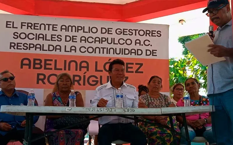 Gestores sociales acusan violencia política contra Abelina López