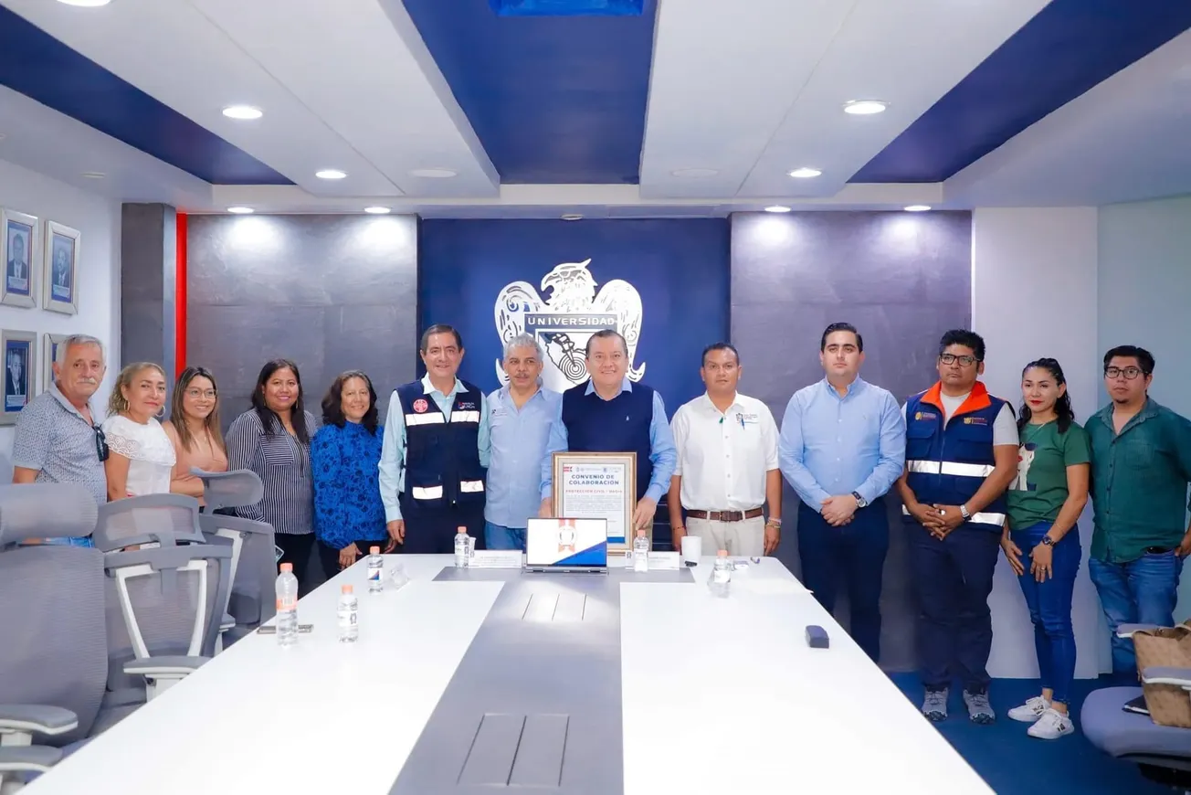 Firma la UAGRo convenio de colaboración con Protección Civil de Guerrero