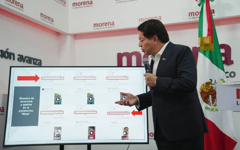 Investiga Meta presuntas calumnias contra Morena en Facebook e Instagram