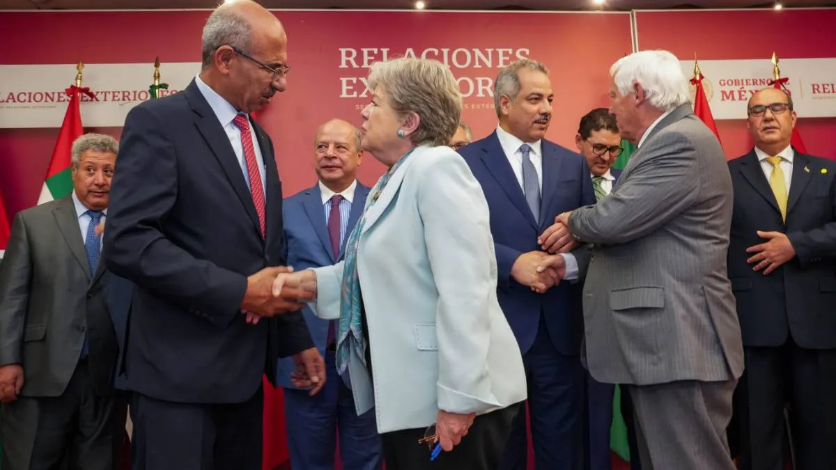 Fortalece México relaciones con la Liga de Estados Árabes