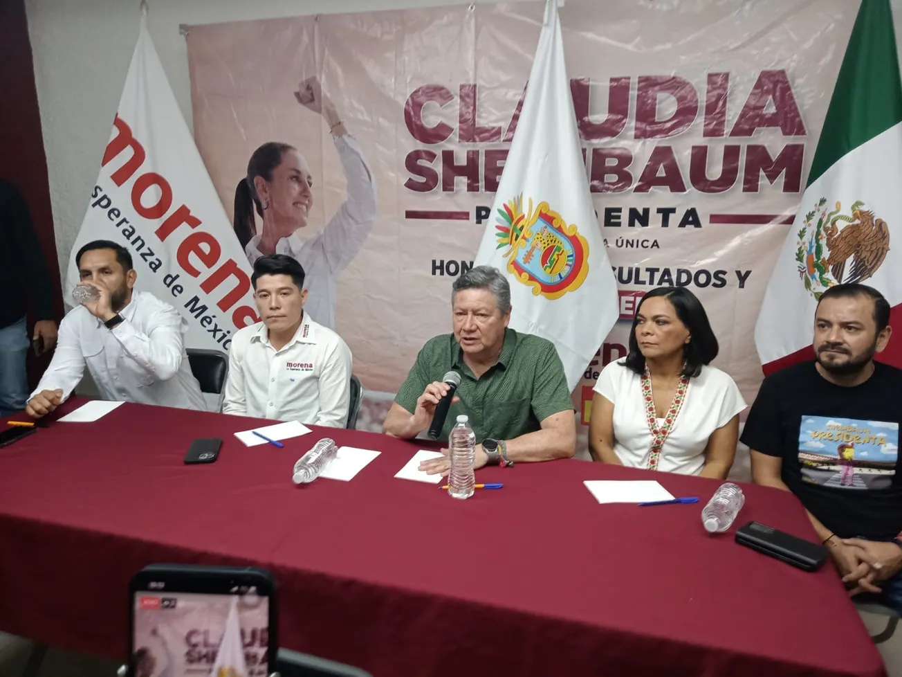 Sheinbaum tiene 98 por ciento de ser presidenta, según encuestas: Morena Guerrero