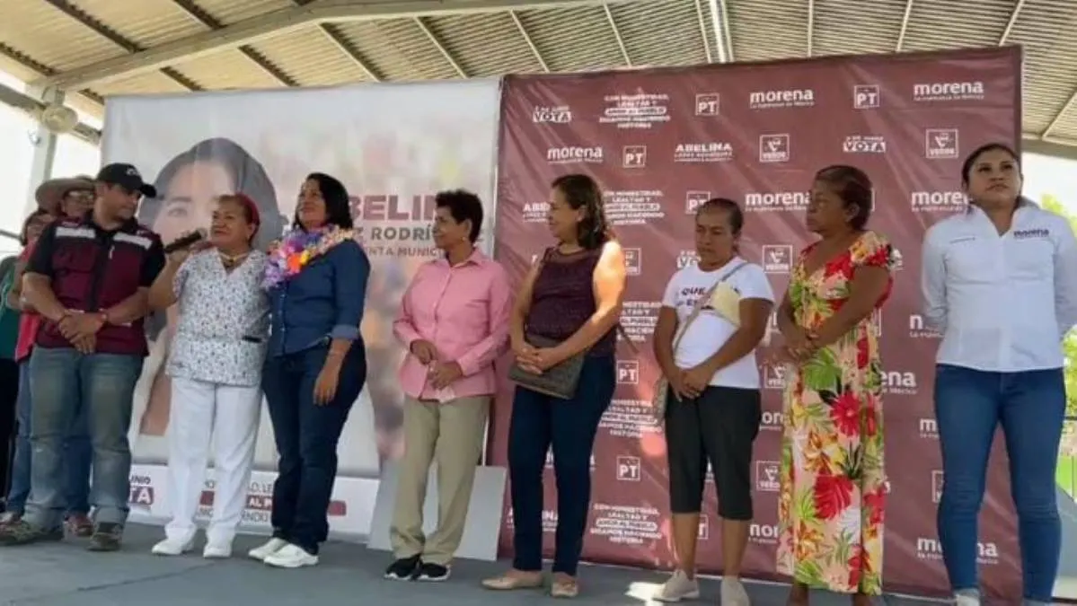Promueve Abelina López el segundo piso de la 4T en Acapulco