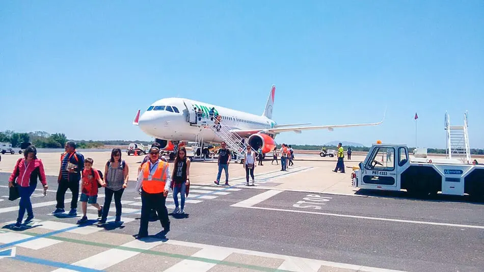 Zihutanejo tiene uno de los aeropuertos con mayor tránsito de vuelos internacionales