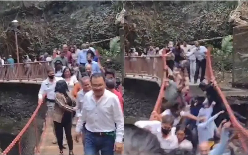 Van tras alcalde por colapso de puente en Cuernavaca