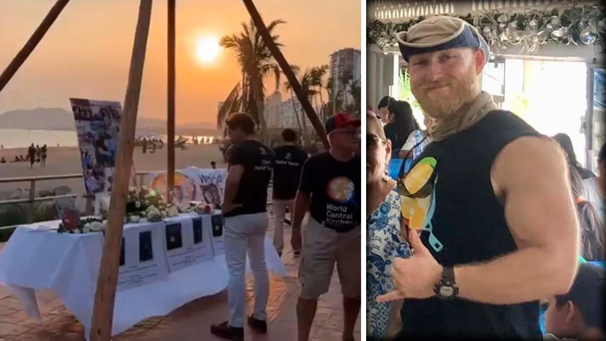 Homenajean en Acapulco a Jacob Flickinger, miembro de WCK asesinado en Gaza