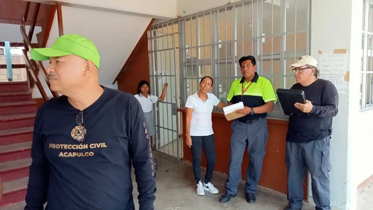 Validan refugios temporales en Acapulco ante temporada de lluvias