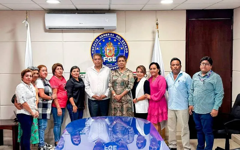 Fiscal general de Guerrero se reúne con sindicato para asegurar derechos laborales