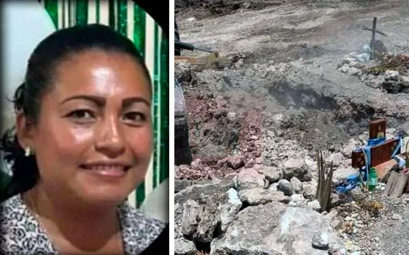 Ana Rosa, implicada en asesinato de Camila en Taxco, fue sepultada en Iguala