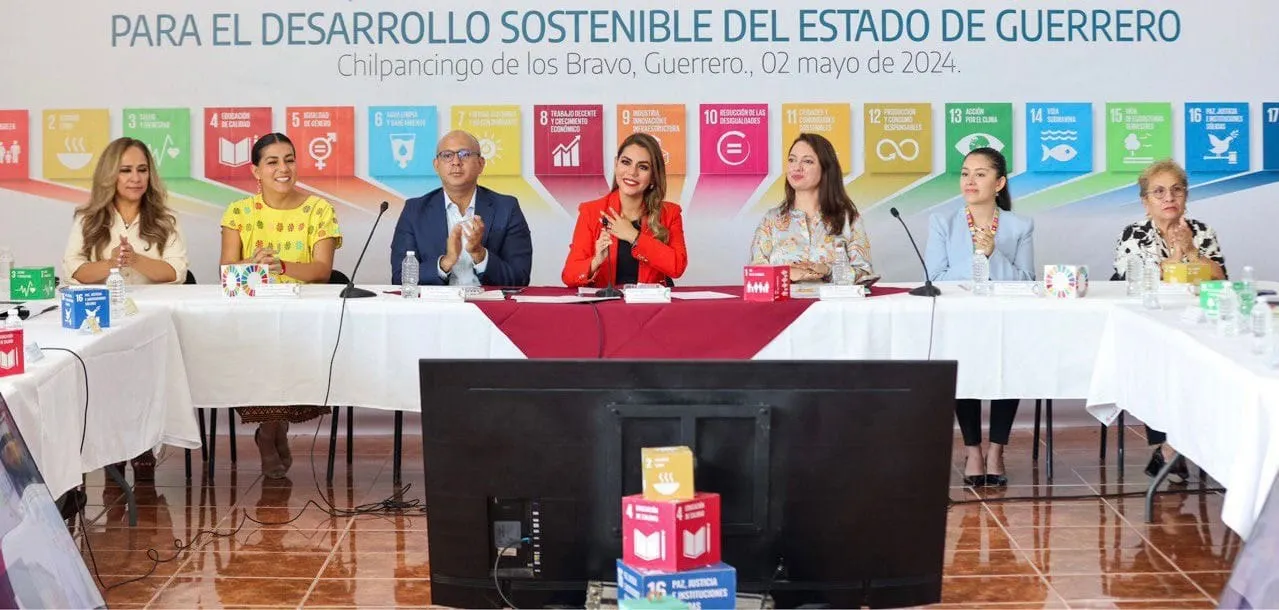 Encabeza Evelyn Salgado la primera sesión ordinaria del Consejo Estatal de la agenda 2030