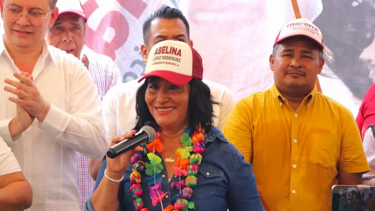 Abelina López va por 200 mil votos en Acapulco