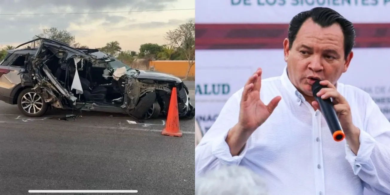 Se accidenta Joaquín ‘Huacho’ Mena, candidato a la gubernatura de Yucatán