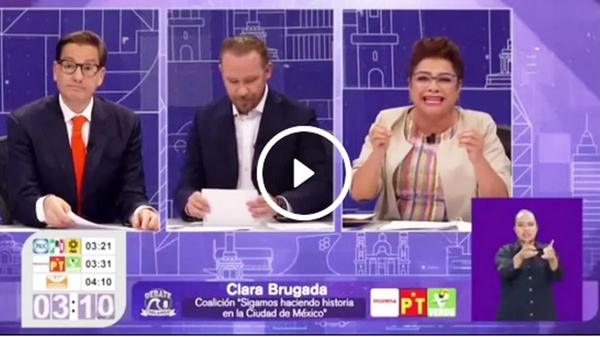 ¿Qué pasó en el debate chilango?; ¿por qué todos hablan mal de Brugada y Taboada?