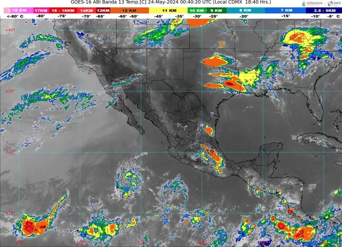 Pronostican lluvias y chubascos para algunos municipios de Guerrero