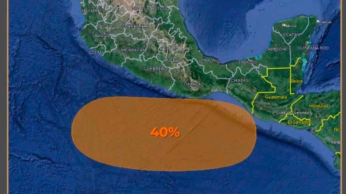 Podría estarse formando el primer ciclón de 2024 al sur de Guerrero