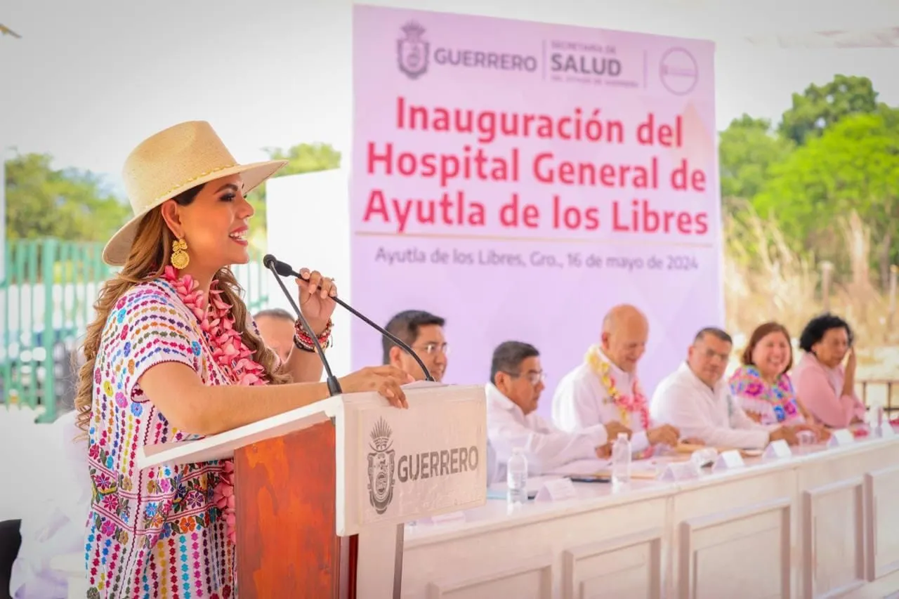 Inaugura la Gobernadora el Hospital General de Ayutla, en beneficio de más de 70 mil habitantes