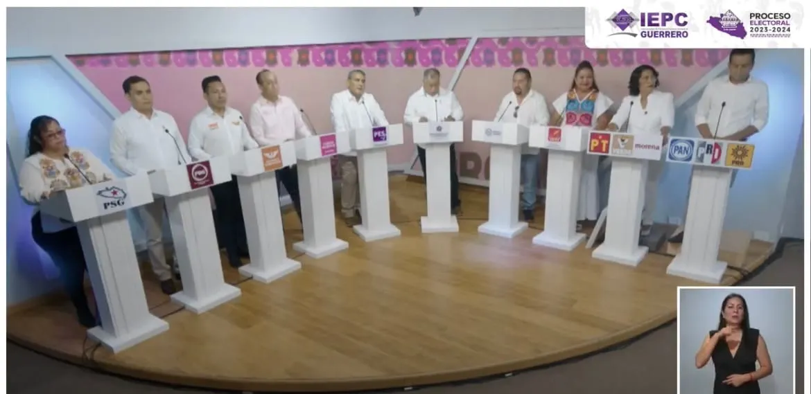Abelina López, la más atacada en el único debate por la presidencia de Acapulco