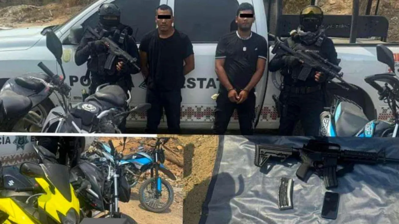 Detiene la Policía Estatal a dos presuntos generadores de violencia en Acapulco