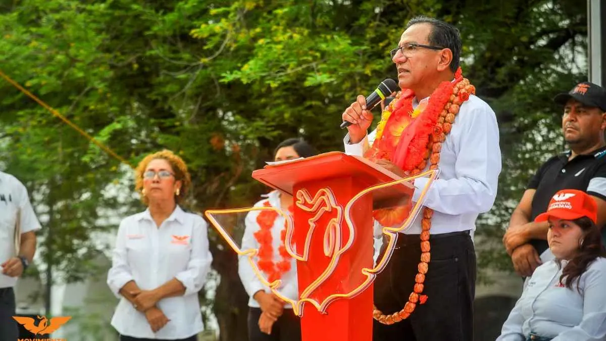 Llama Lázaro Mazón a voto masivo por MC durante cierre de campaña en Iguala