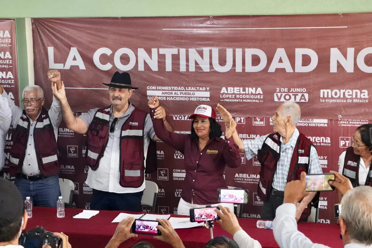 Líderes de la izquierda en Guerrero se suman a la continuidad de Abelina