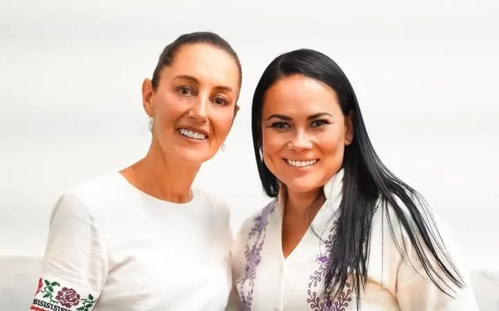 Claudia Sheinbaum presume la suma de Alejandra del Moral a su equipo