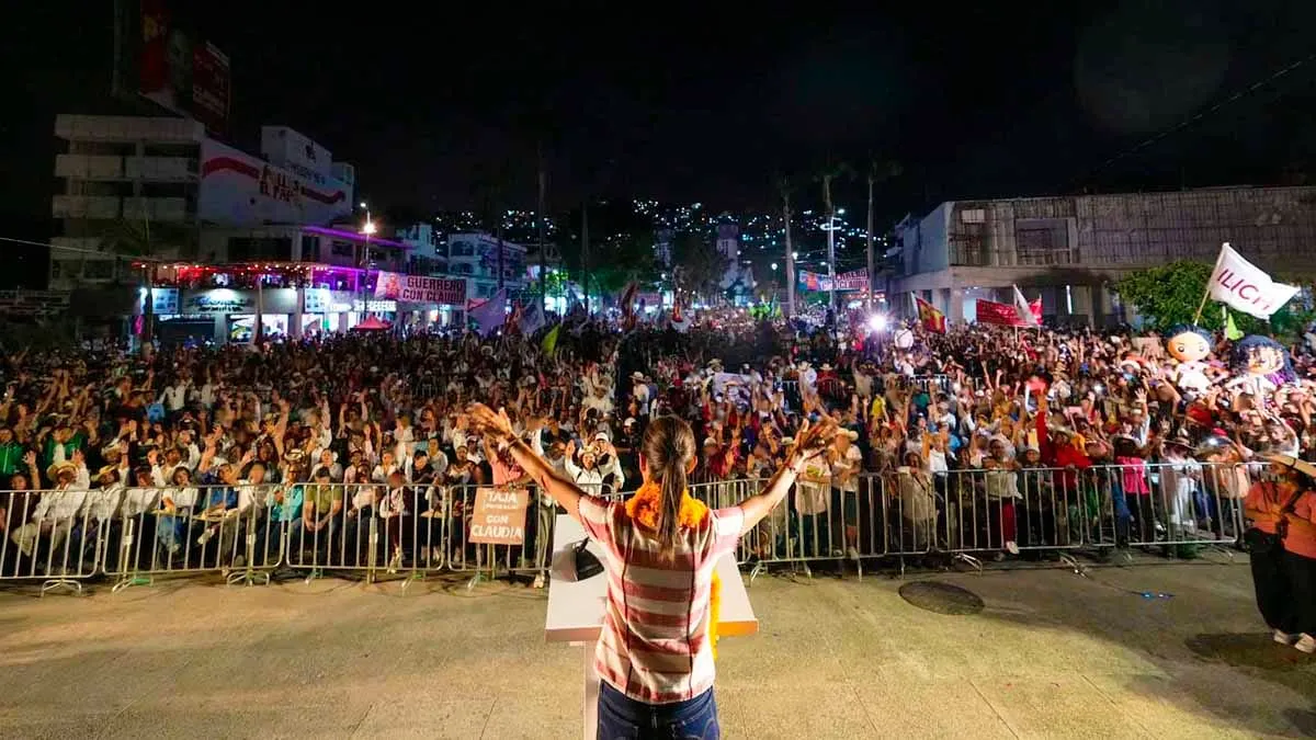 Sheinbaum arrasó en Acapulco y obtuvo 240 mil votos