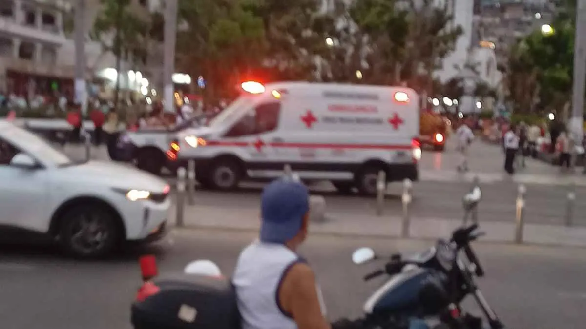 Hay una bebé entre las personas heridas por explosión en Zócalo de Acapulco