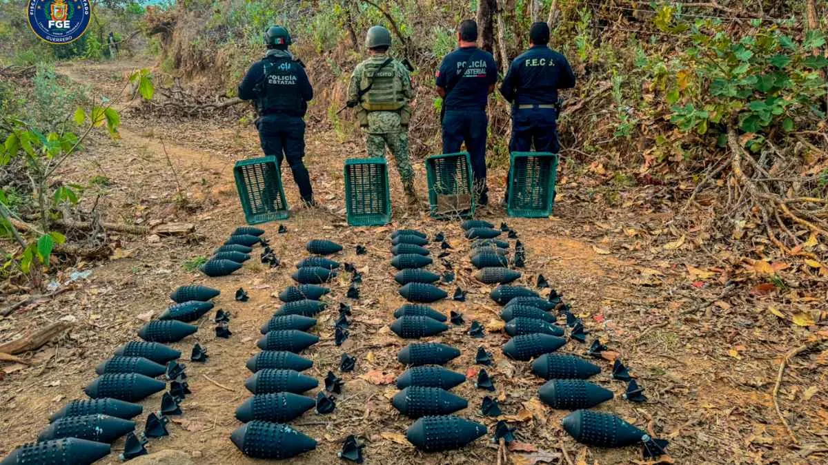 Confiscan explosivos en Coyuca de Benítez, Guerrero