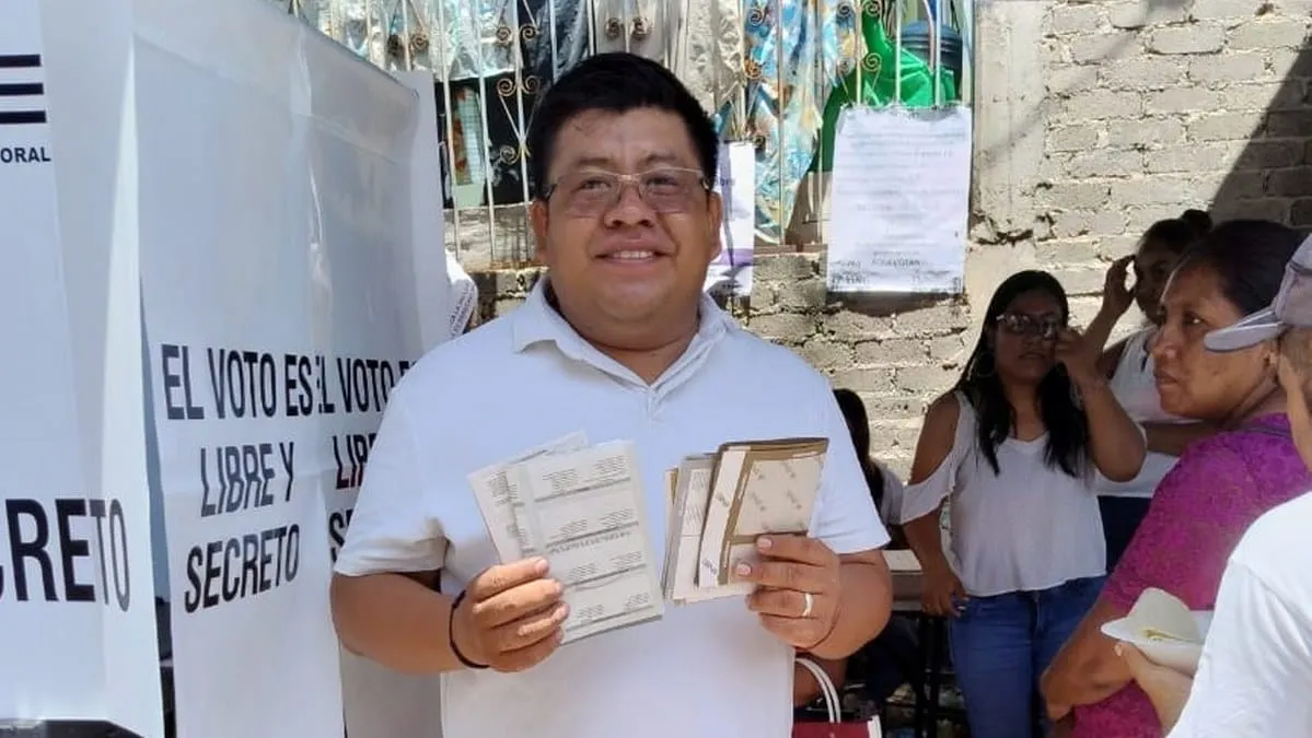 Masedonio Mendoza llama a votar libres por los mejores representantes en Tlapa