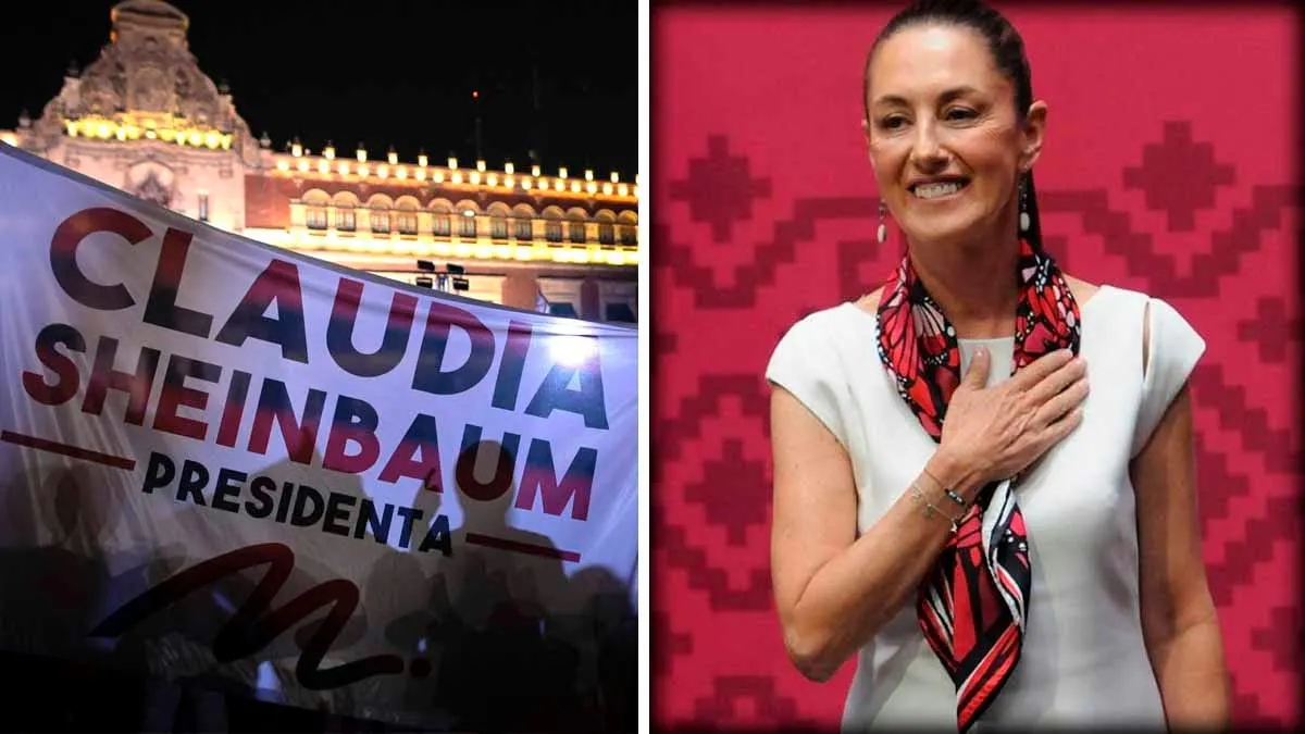 Sheinbaum, virtual primera mujer presidenta de México