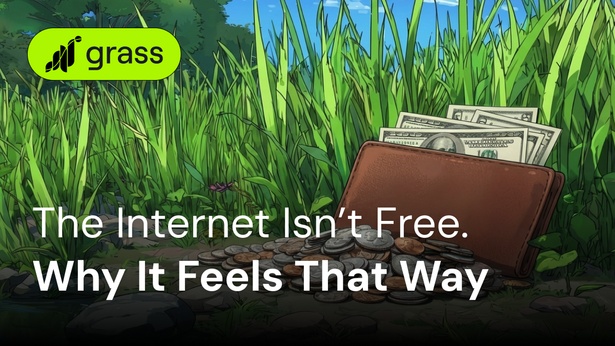 The Internet Isn’t Free — Even Though It Feels That Way