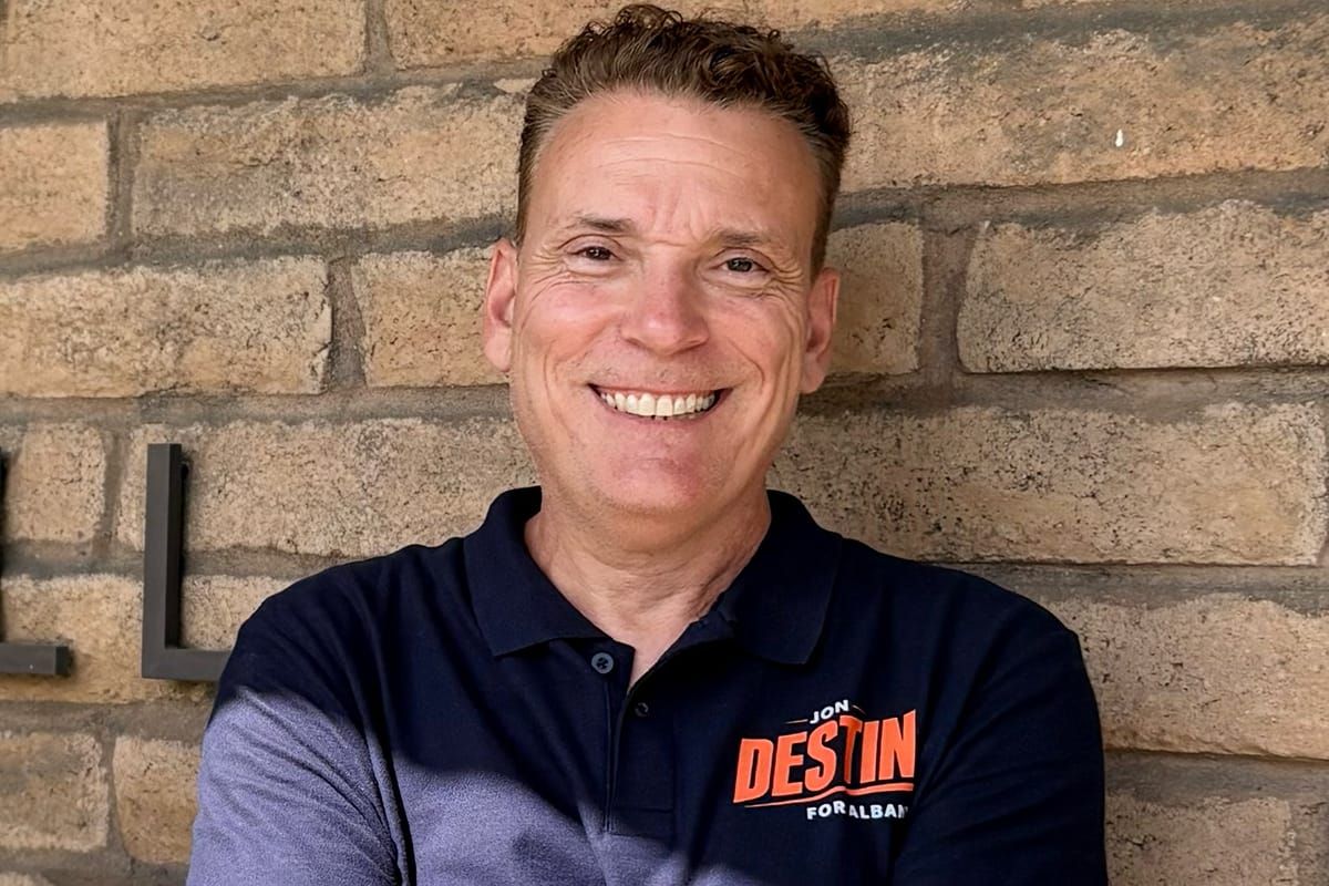 Who is Albany City Council candidate Jon Destin?