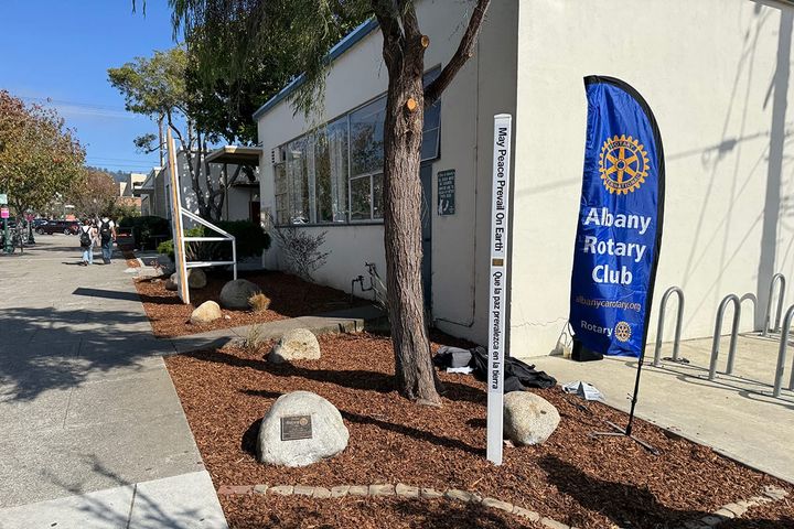 Albany’s first peace pole carries message in 8 languages