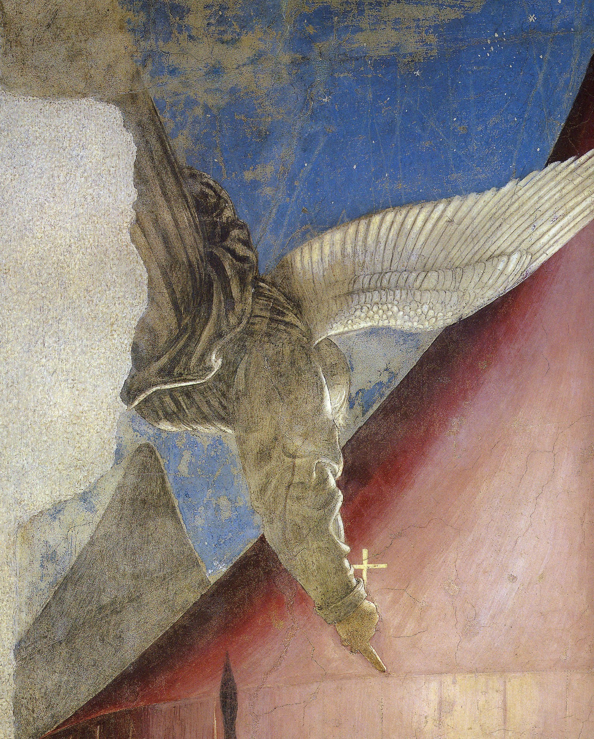 one true cross...Piero della Francesca, Arezzo