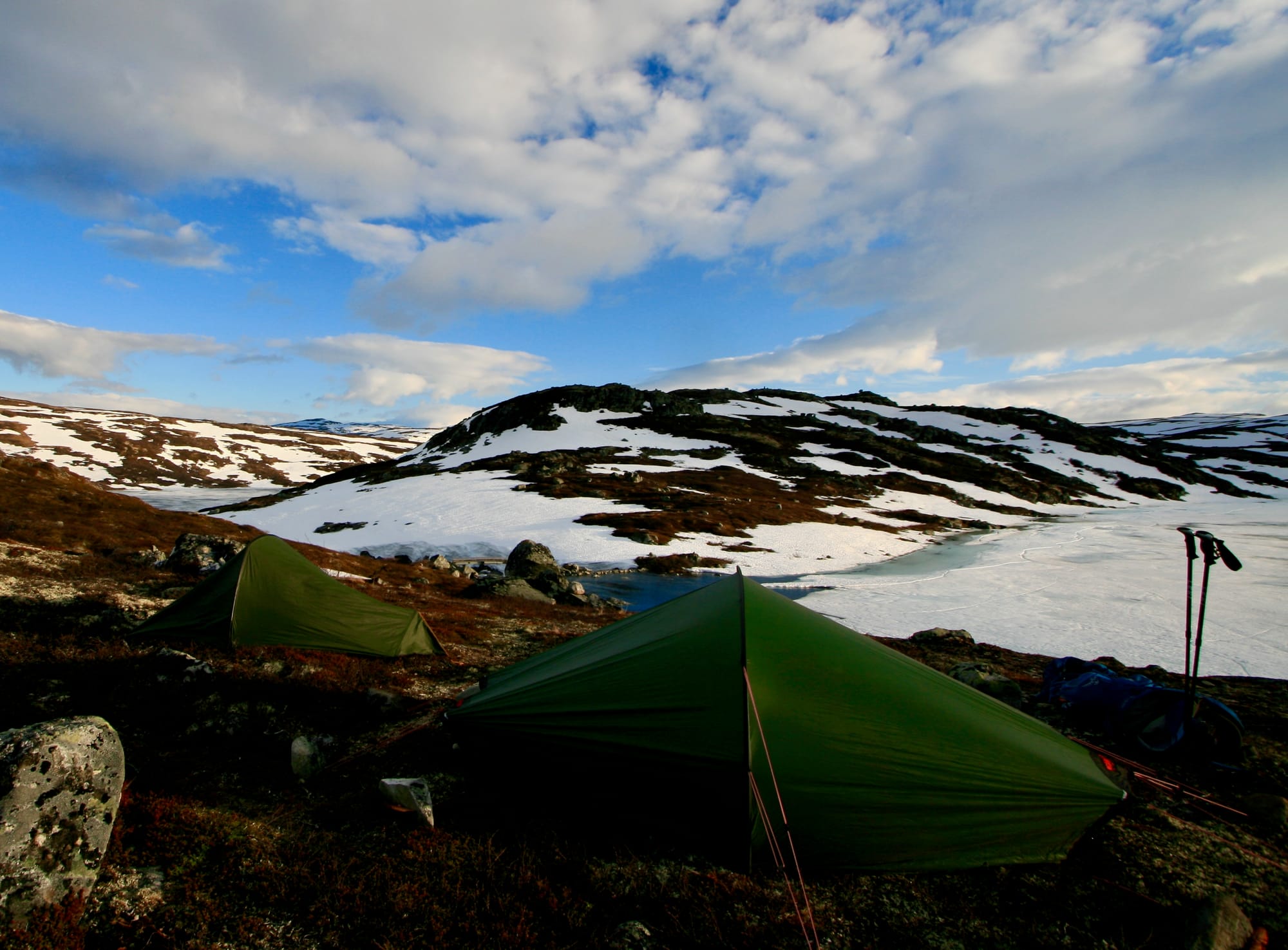 Akto and Vango, Hardangervidda