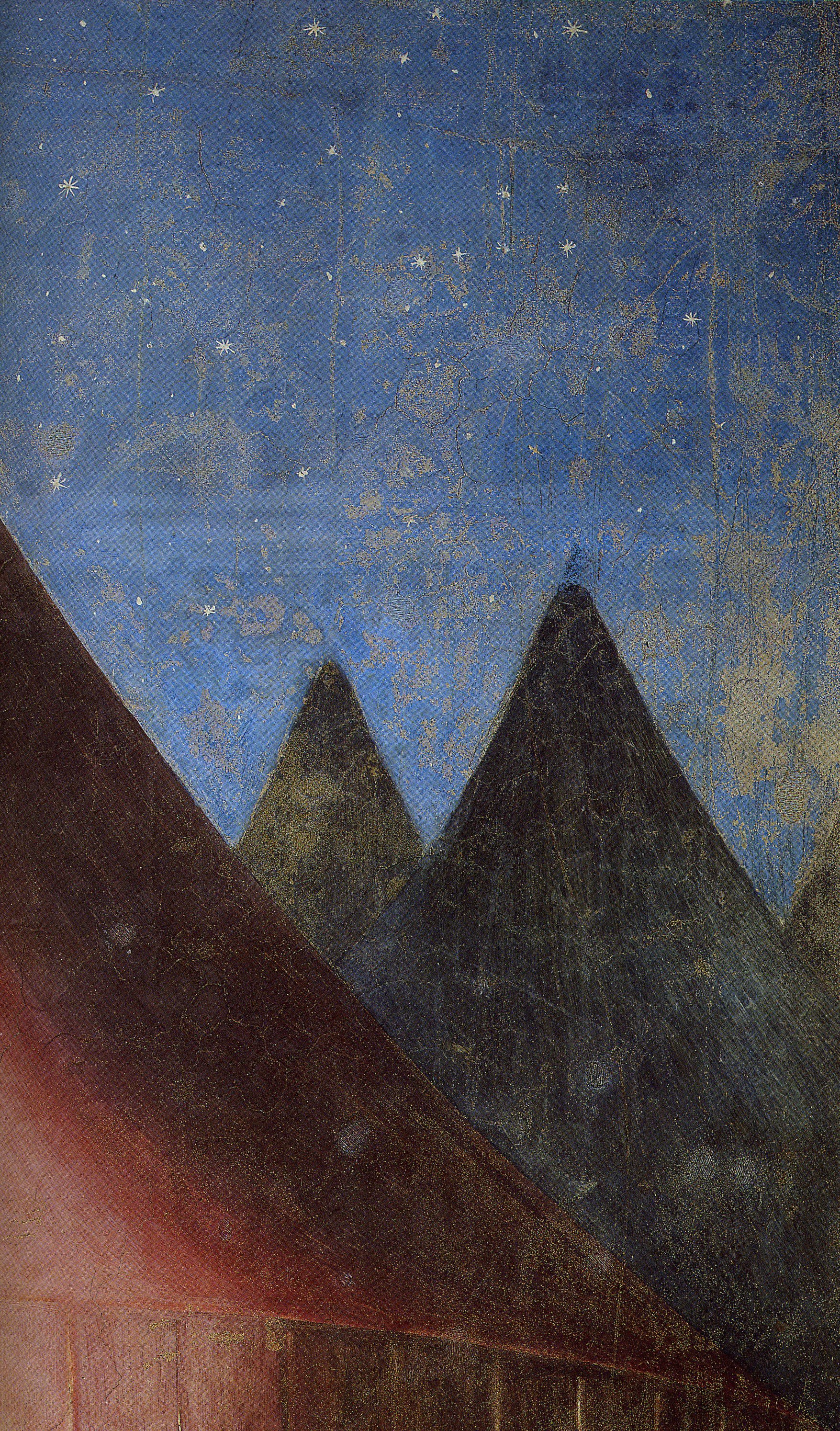 Piero, dawn sky, Arezzo