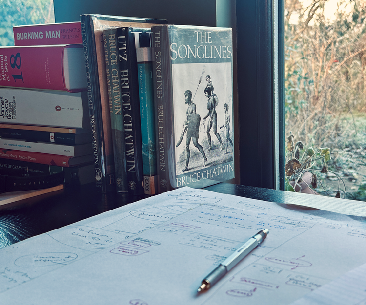 Working at the Imaginary Desk