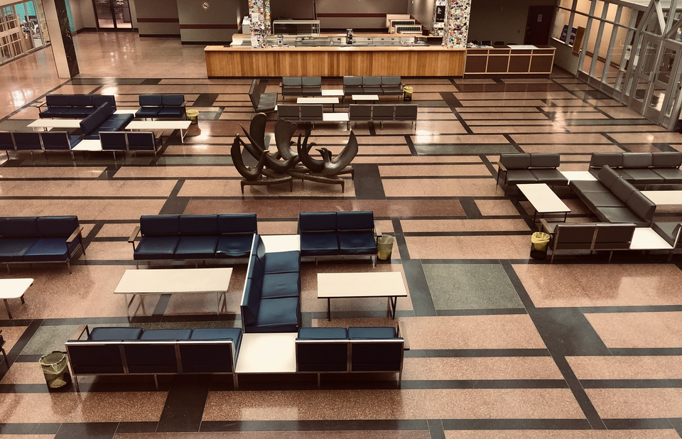 Gander Airport, International departures lounge