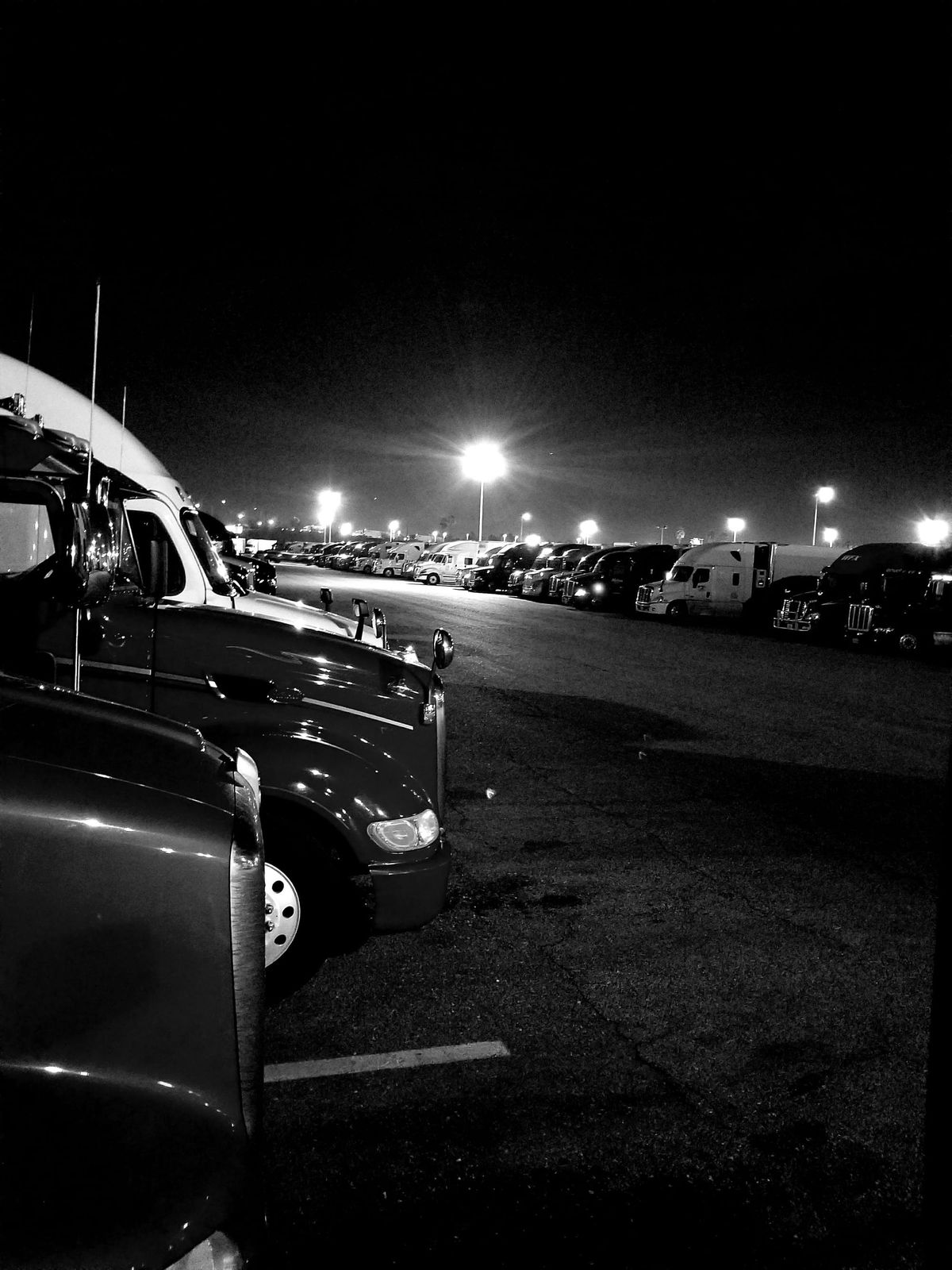 The Road Behind Me — No. 05 Reading Science Fiction at 2 AM in a Kansas Truck Stop