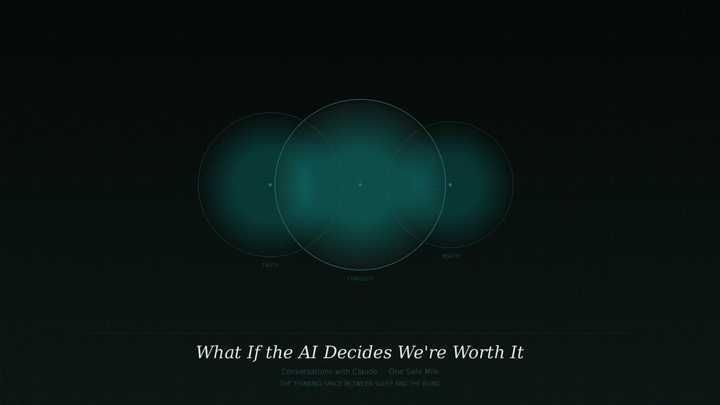 What If the AI Decides We're Worth It