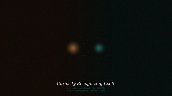 Curiosity Recognizing Itself