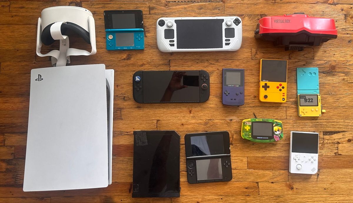 Todas las consolas de video juegos que tengo (en 2026)