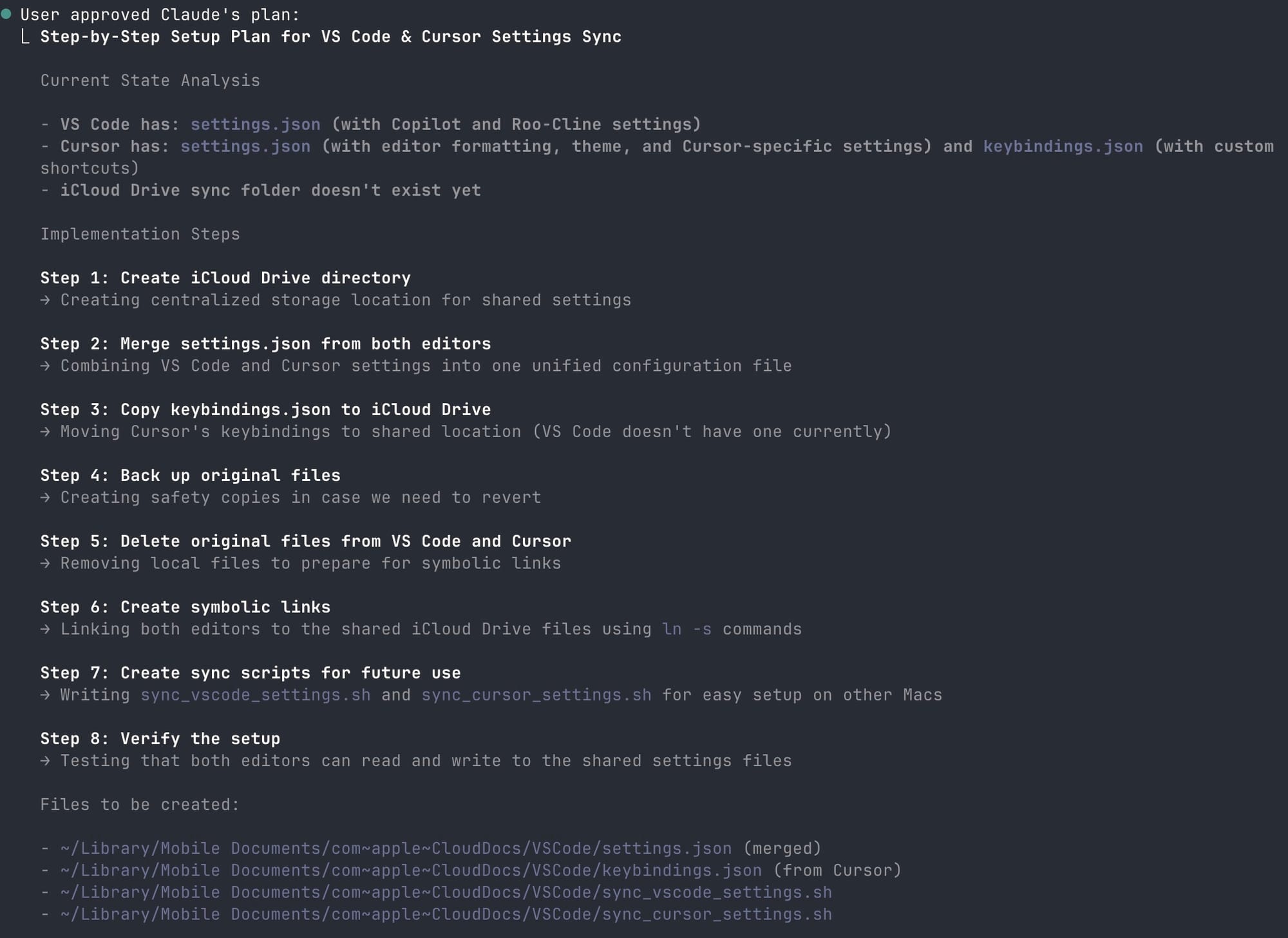 Claude Code 完成我文章中的設定步驟