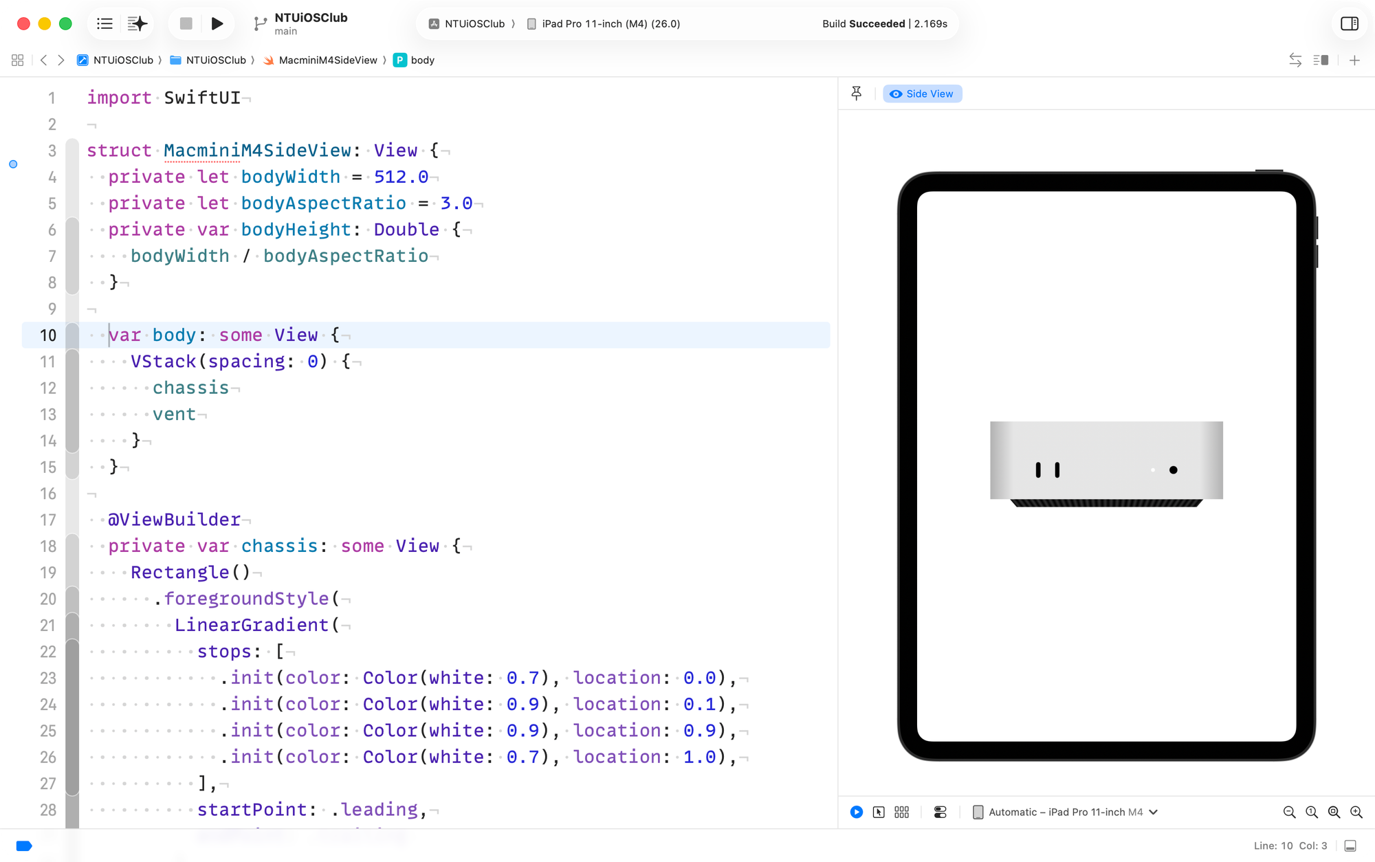 MacminiM4SideView 與 Preview