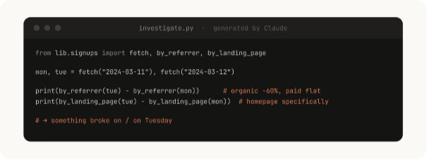 Claude 動態產生的分析腳本